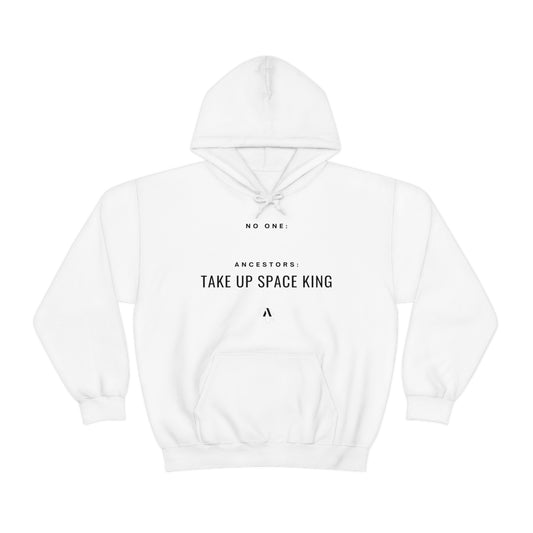 Take Up Space King Unisex Heavy Blend Hooded Sweatshirt