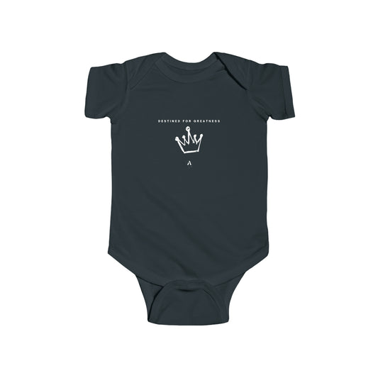 Crowned Infant Fine Jersey Bodysuit