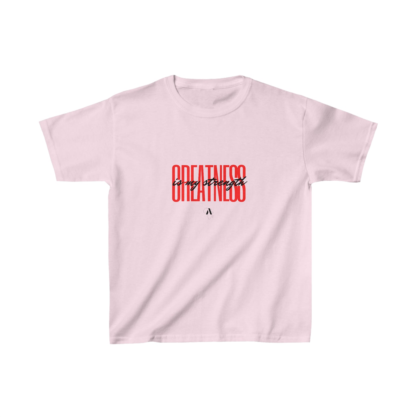 Kids Greatness is My Strength Heavy Cotton Tee