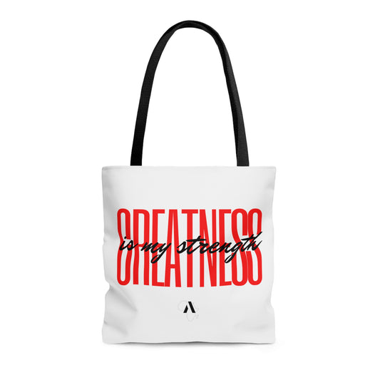 Greatness is My Strength Tote Bag