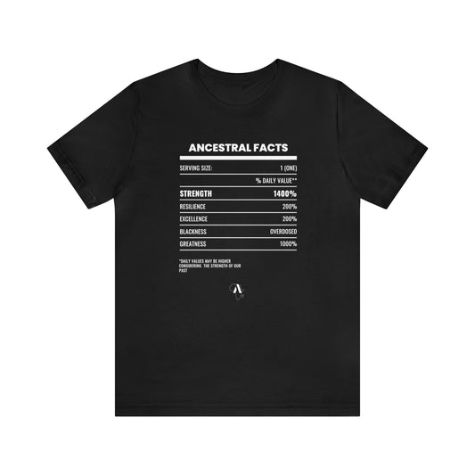 Ancestral Facts Logo Unisex Jersey Short Sleeve Tee