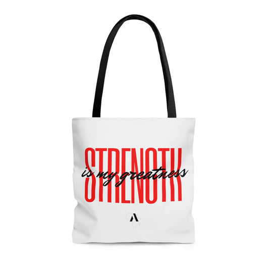 Strength is My Greatness Tote Bag